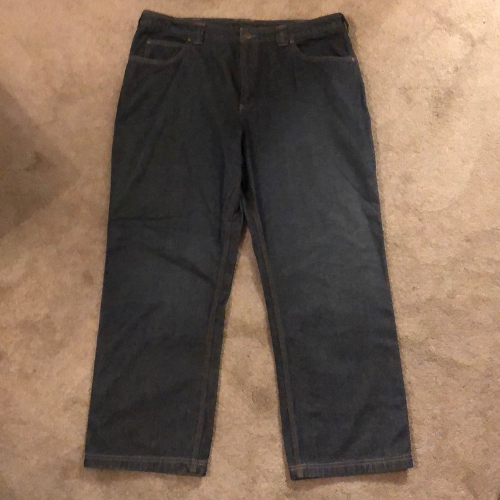 Duluth Trading Company Women’s wide leg jeans